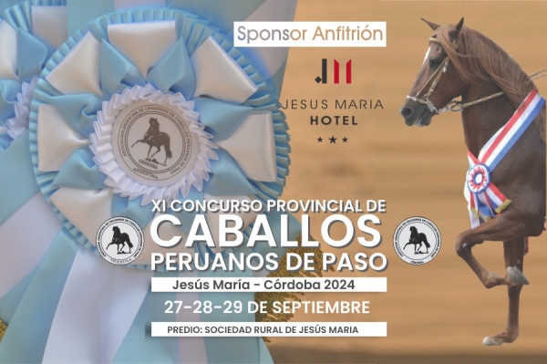 XI Concurso Provincial de Caballos Peruanos de Paso Córdoba 2024