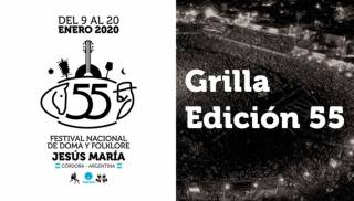 Programa 55° Festival de Doma y Folklore Jesús María 2020