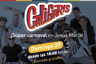 Los Caligaris en los Carnavales de Jesús María