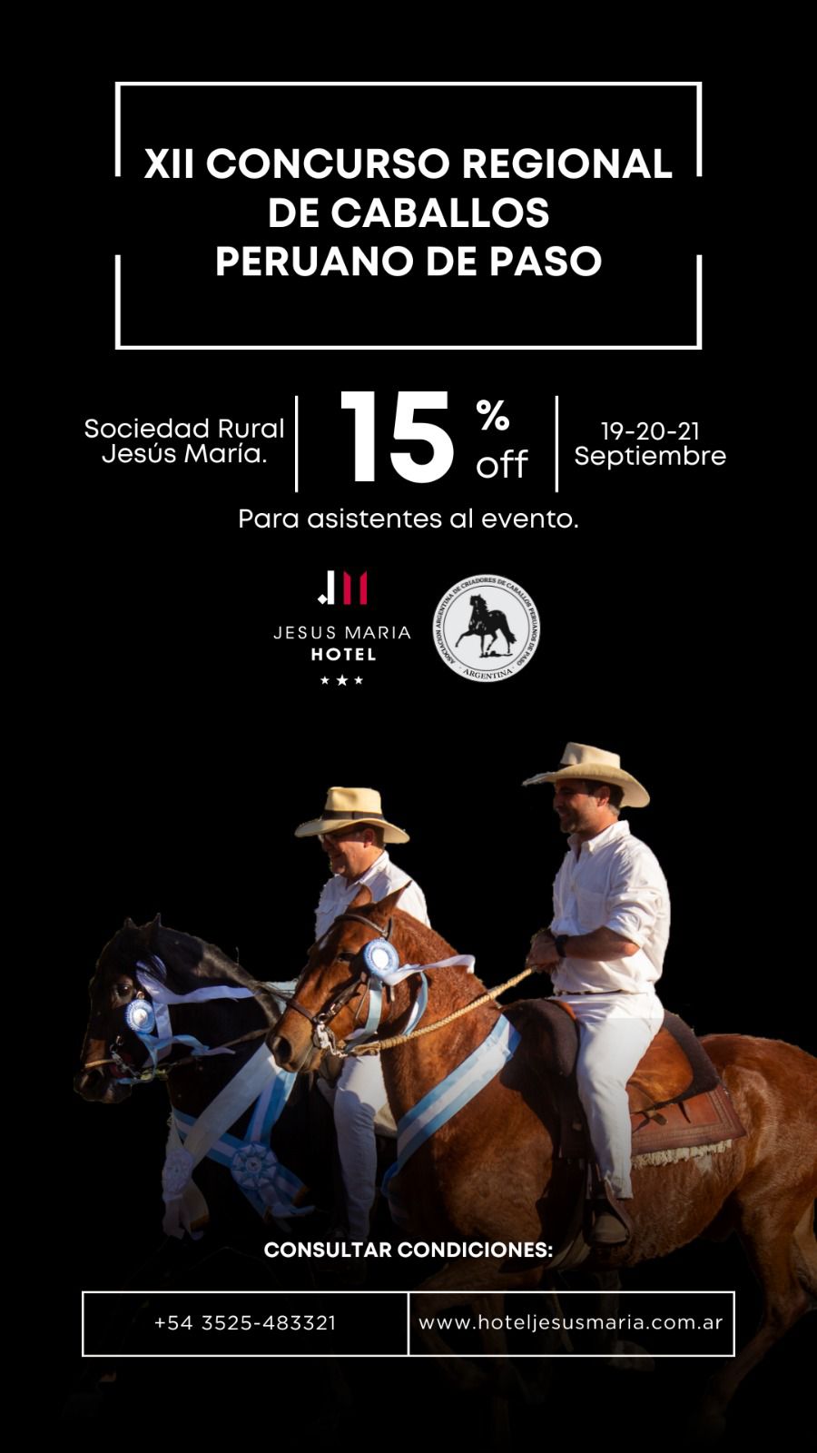 XII Concurso Regional de Caballos Peruanos de Paso 2025