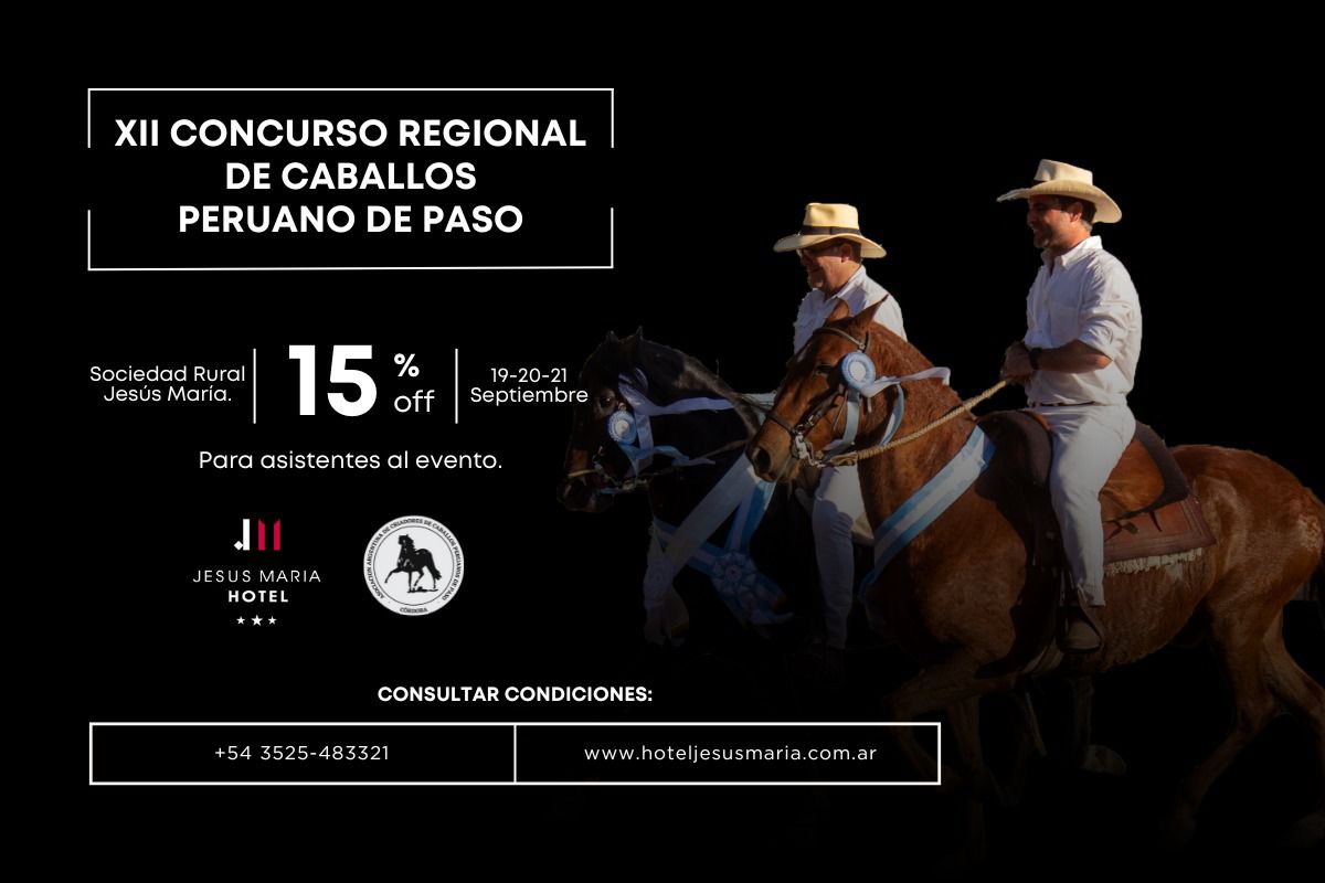 XII Concurso Regional de Caballos Peruanos de Paso 2025